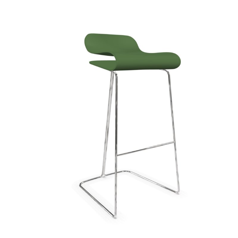 BCN Stool Sled Base | Kristalia