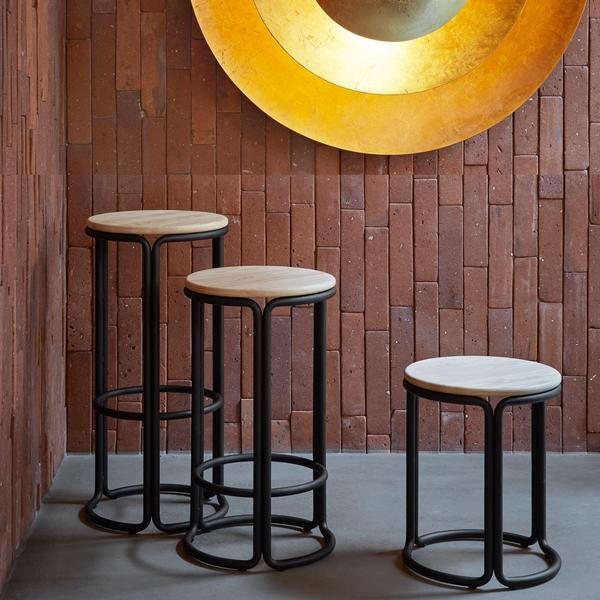 Haldi Stools Hardie Stool | Please Wait To Be Seated