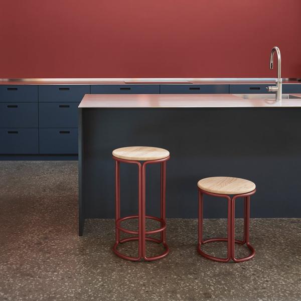 Haldi Stools Hardie Stool | Please Wait To Be Seated