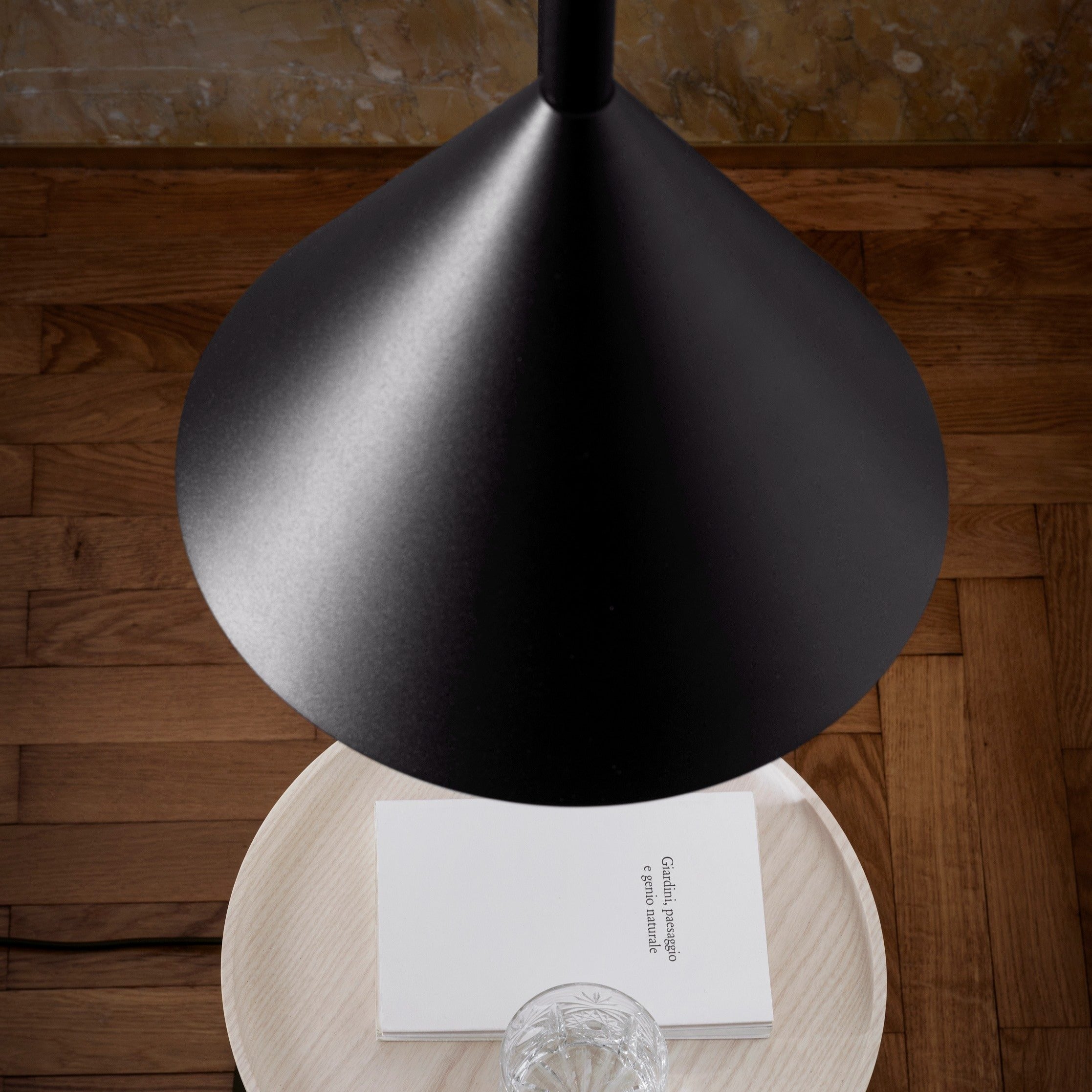 floor lamp with table