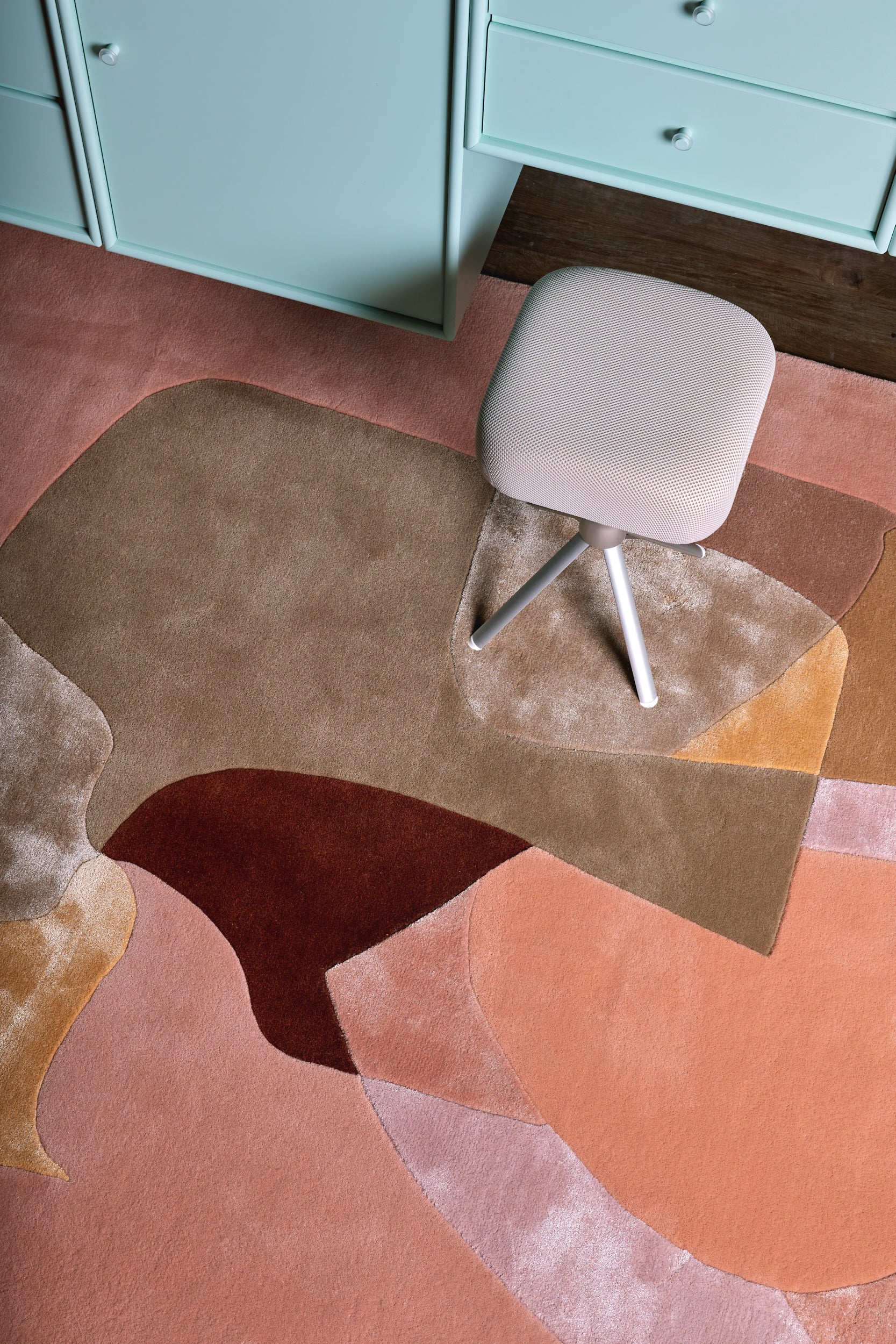 Rosedale Rug Collection Rosè Handtufted Rug | Shop Luxury modern rugs
