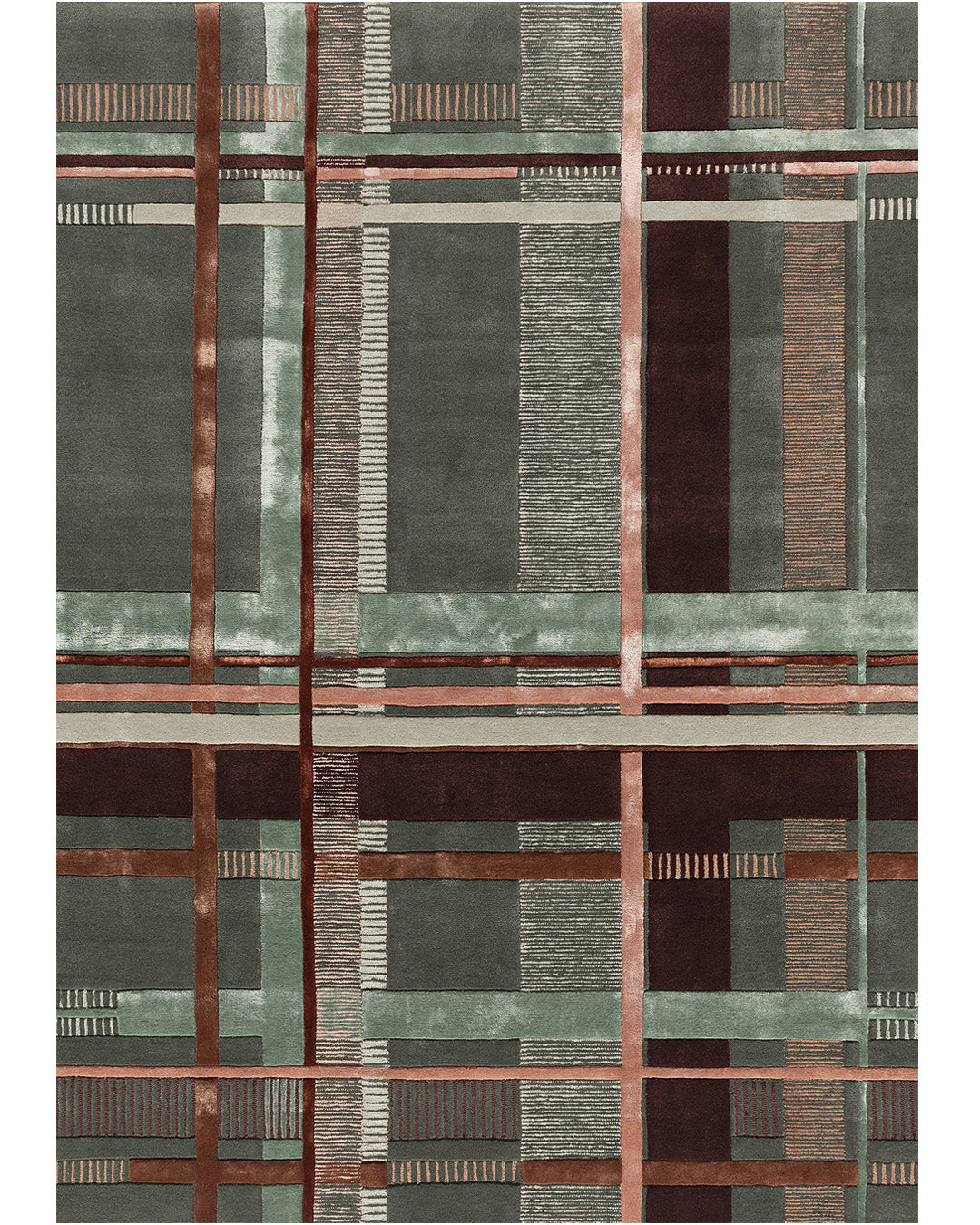 Ruter Army Green Rug | Luxury modern rugs