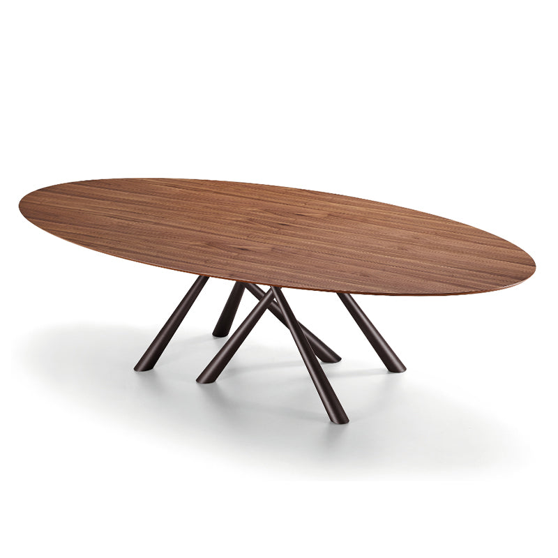 Forest oval dining table
