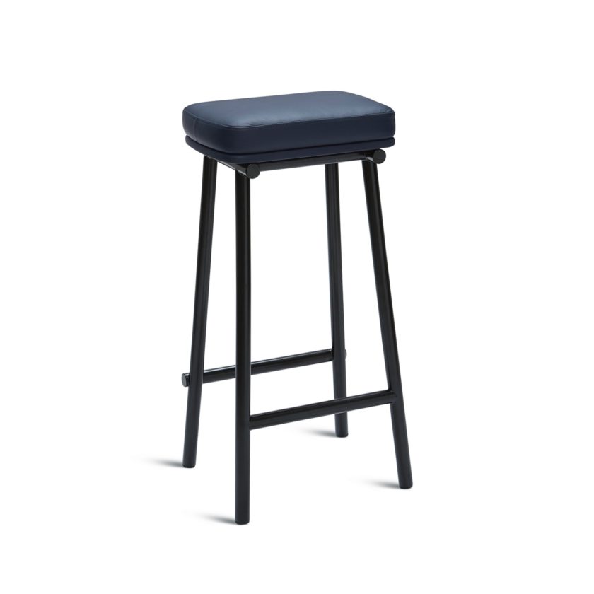 Tubby Tube Stool Upholstered